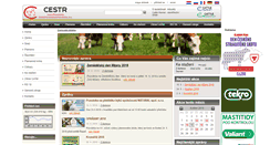 Desktop Screenshot of cestr.cz